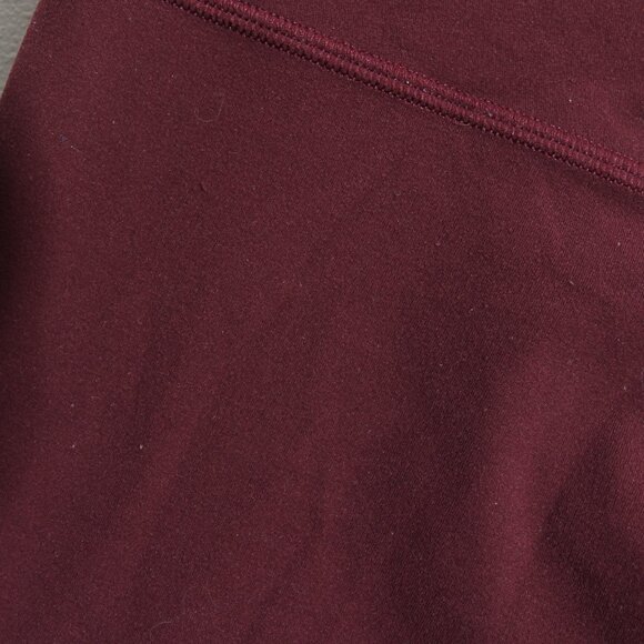 Lululemon Align Crop Leggings *21" Cassis Dark Adobe Red High Rise Nulu Size 2 - Picture 13 of 16